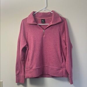 Nike Pink Quarter-Zip Pullover